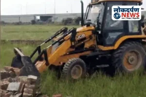 गोरखपुर डूब क्षेत्र में अवैध प्लॉटिंग पर जीडीए का एक्शन : 5 एकड़ जमीन से अतिक्रमण हटाया गया