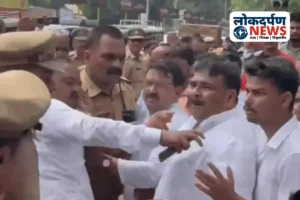 सुप्रीम कोर्ट की सुनवाई से पहले गोरखपुर में जोरदार प्रदर्शन, 95 हजार वर्ग फीट जमीन विवाद में सैँथवार समाज उतरा सड़क पर