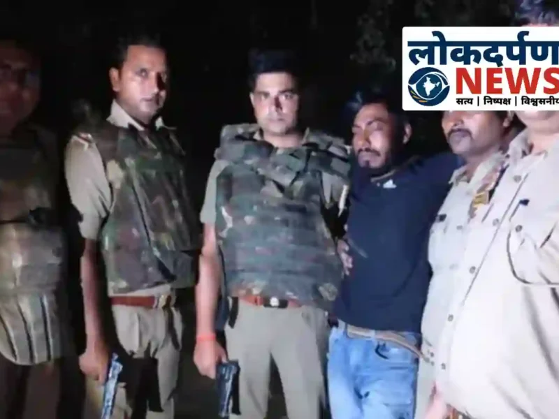 गोरखपुर में पुलिस-बदमाश मुठभेड़, मऊ का शातिर अपराधी गिरफ्तार