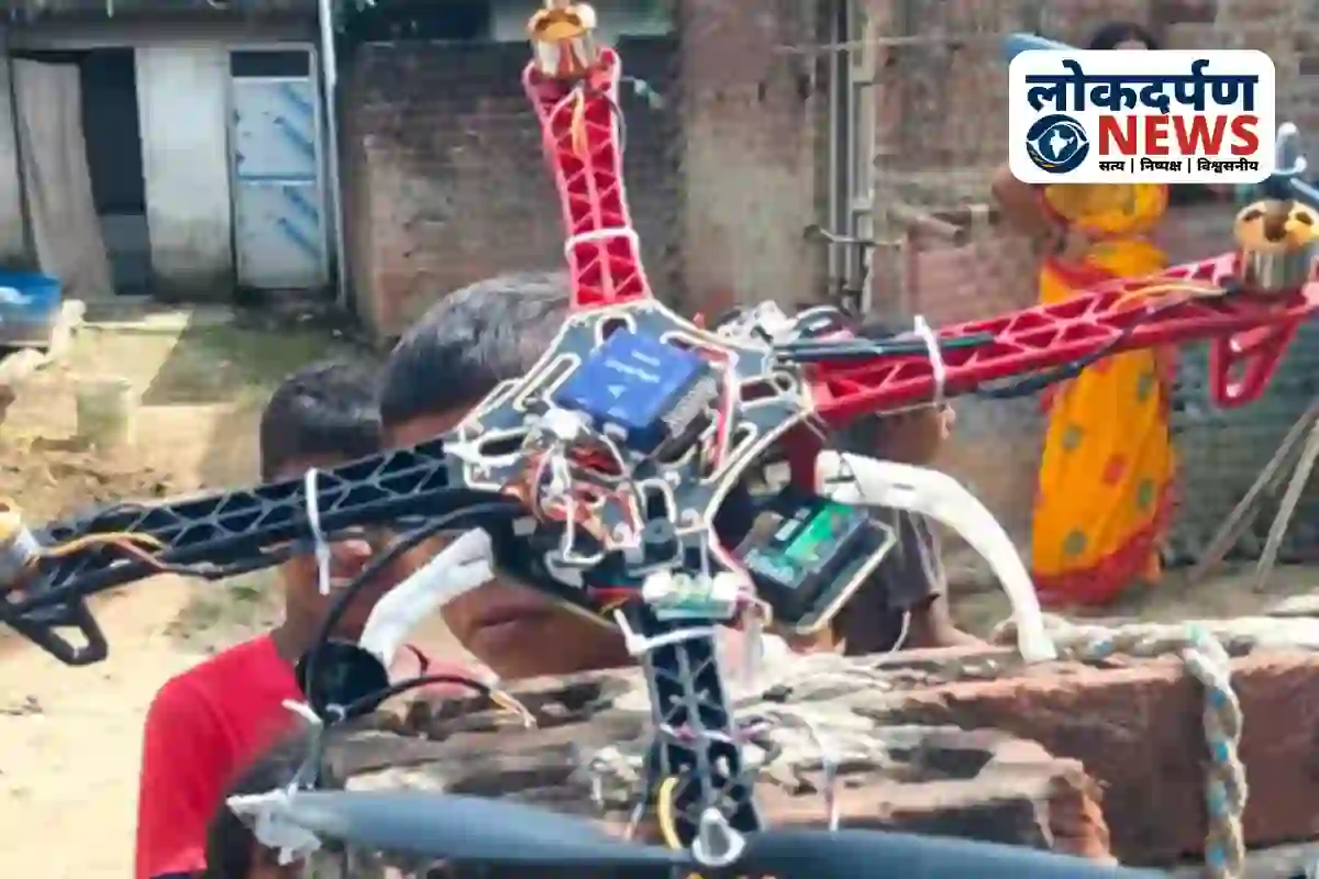 Suspicious drone fell in Pipiganj’s Tilakpurwa