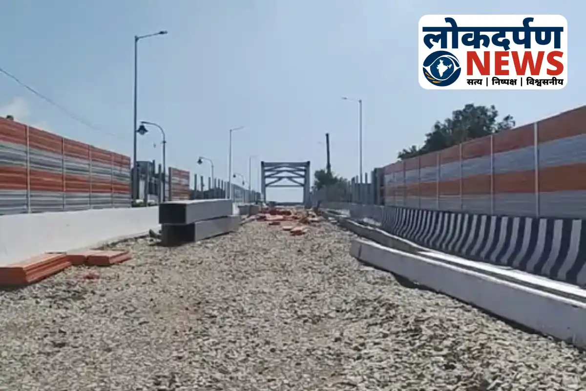 Construction of Gorakhnath overbridge in Gorakhpur nearing completion | Gorakhpur News