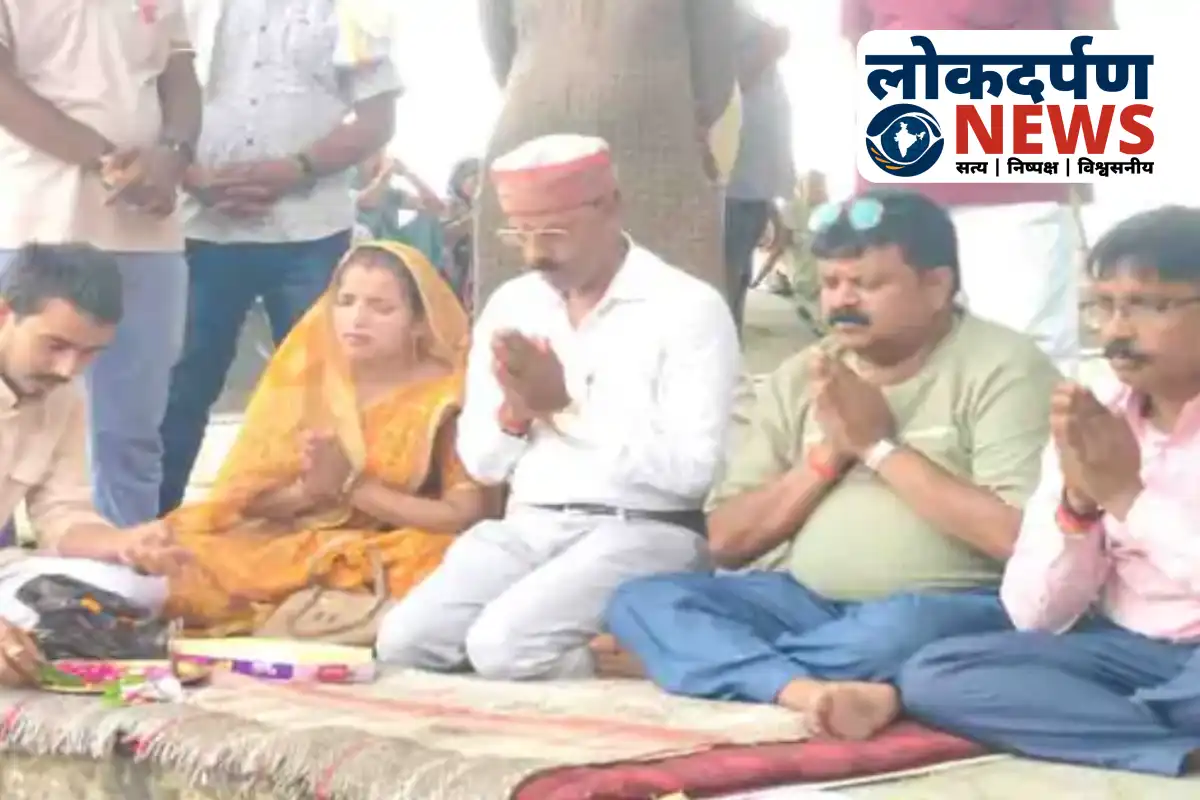 Foundation stone laid for modern pump house in Pavahari Maharaj Nagar