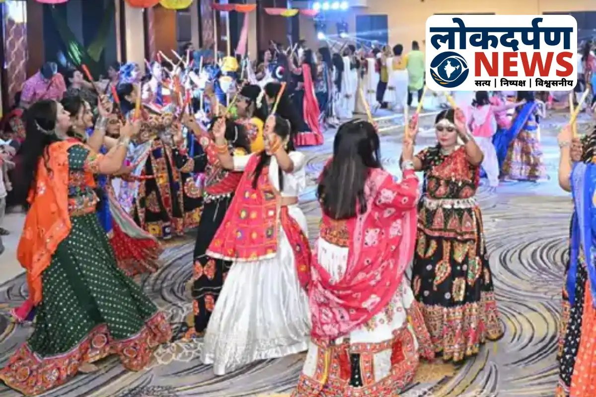 Garba Dandiya festival in Gorakhpur showcasing multiple Indian cultures | Gorakhpur News
