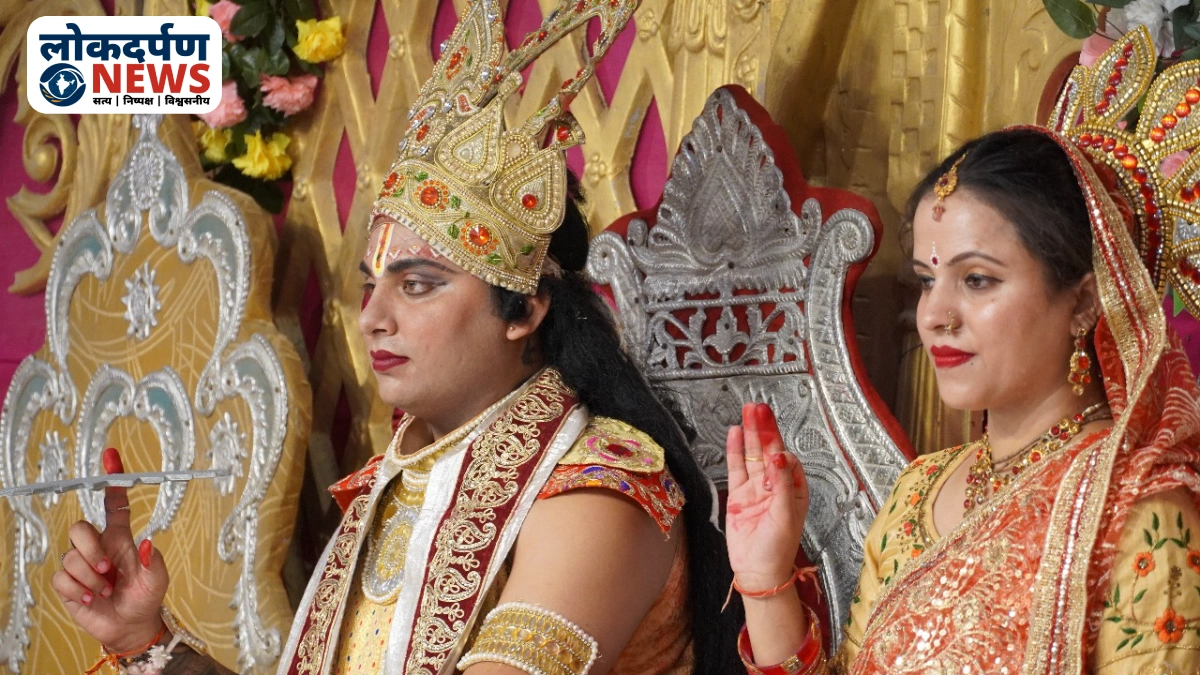 गोरखपुर रामलीला मैदान (मानसरोवर, गोरखनाथ) में नवरात्रि और दशहरा के अवसर पर 2025 की रामलीला – Lord Shri Ram’s divine acts staged live.
