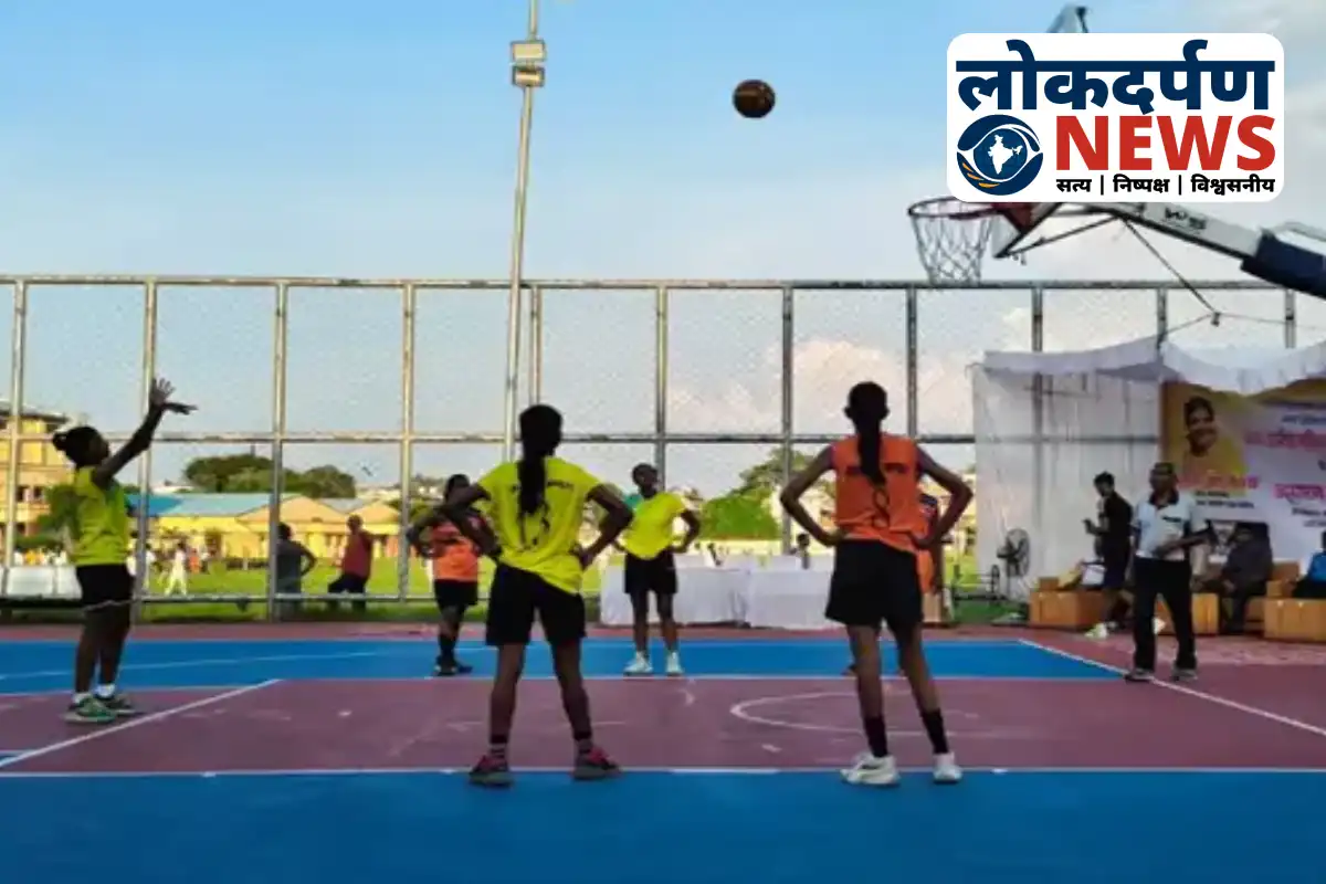 Gorakhpur and Agra teams to play basketball final in Gorakhpur