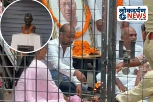 स्व. केदार सिंह की जयंती पर विवाद: प्रतिमा स्थल तक पहुंचने से रोके गए सैंथवार समाज के लोग