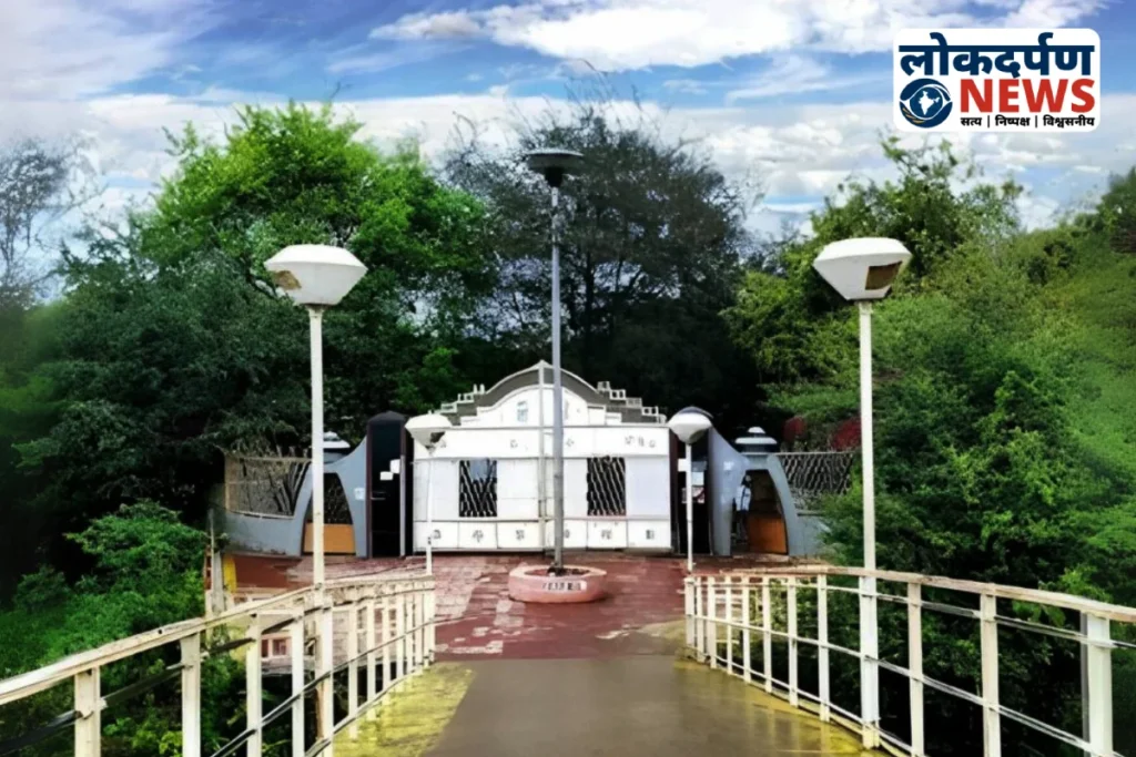 Grand entrance gate of Ambedkar Park Gorakhpur