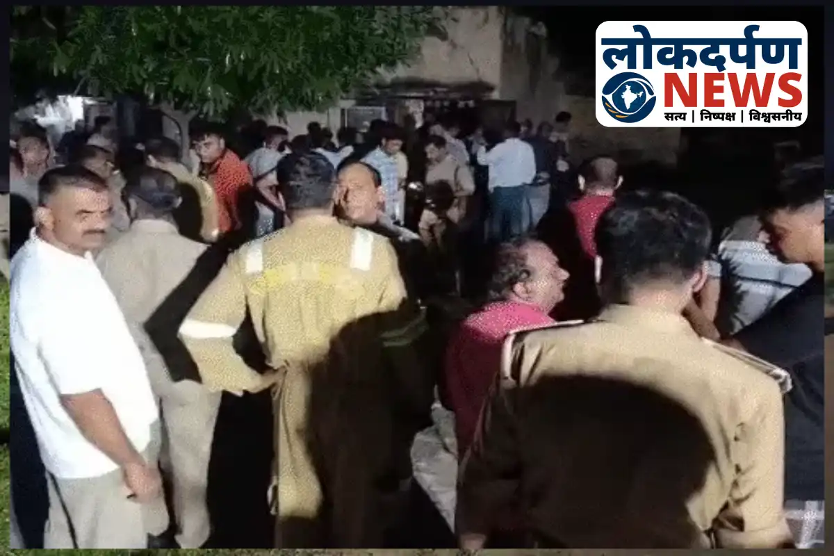 Meerut Police Line roof collapse rescue operation