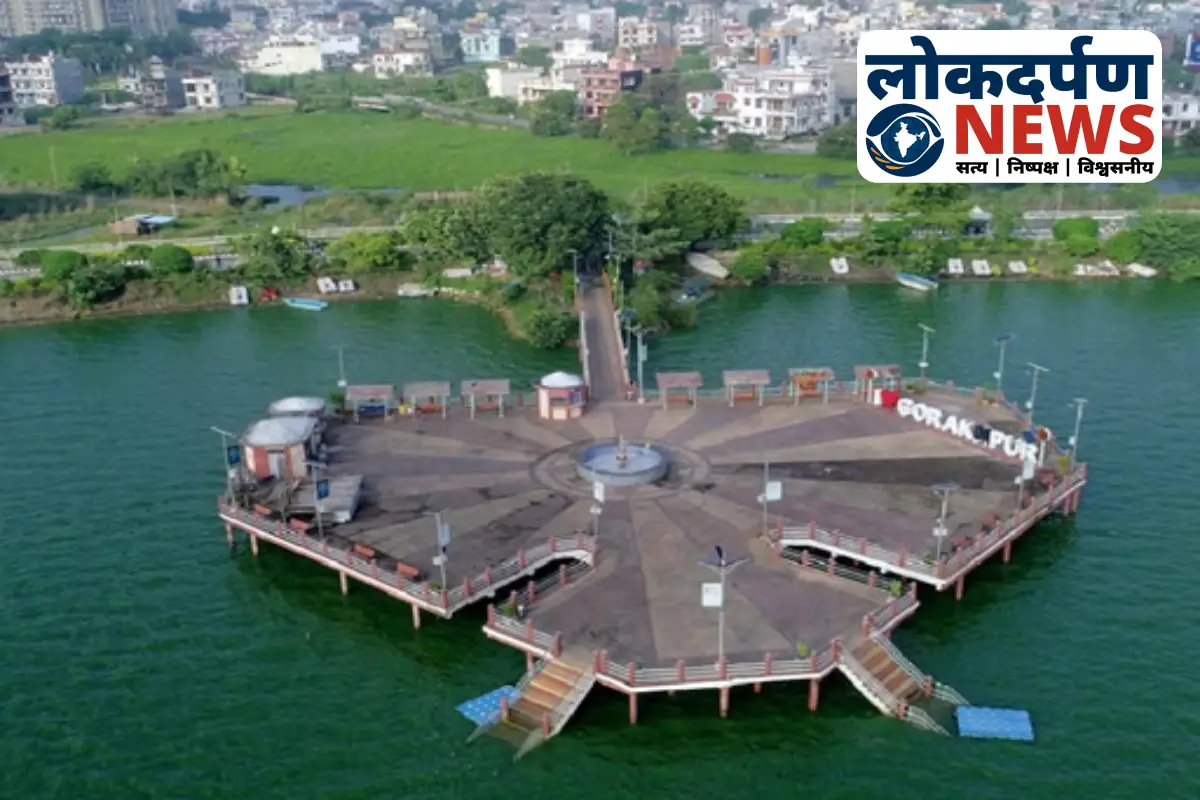 Ongoing construction of new jetty at Ramgarhtal Gorakhpur