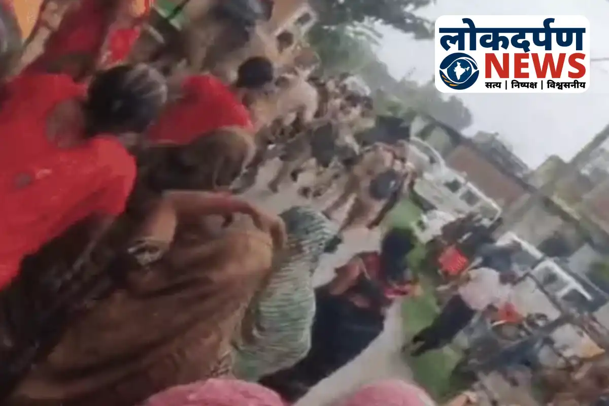Protesters pelting stones at police after youth’s death in Gorakhpur