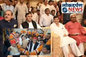 गाजीपुर में अखिलेश यादव का तंज, चाचा शिवपाल को हेलिकॉप्टर कहां से देते, चंदा तो कोई देता नहीं