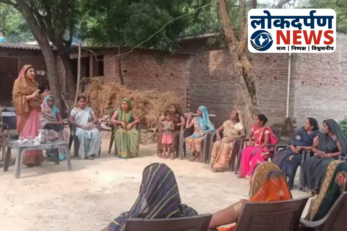 Asmita Chand campaigning in Chillupaar constituency | Gorakhpur News