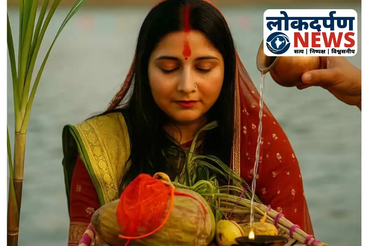 Congress candidate Amita Bhushan performs Chhath Puja in Begusarai, prays for Mahagathbandhan’s win | Bihar News