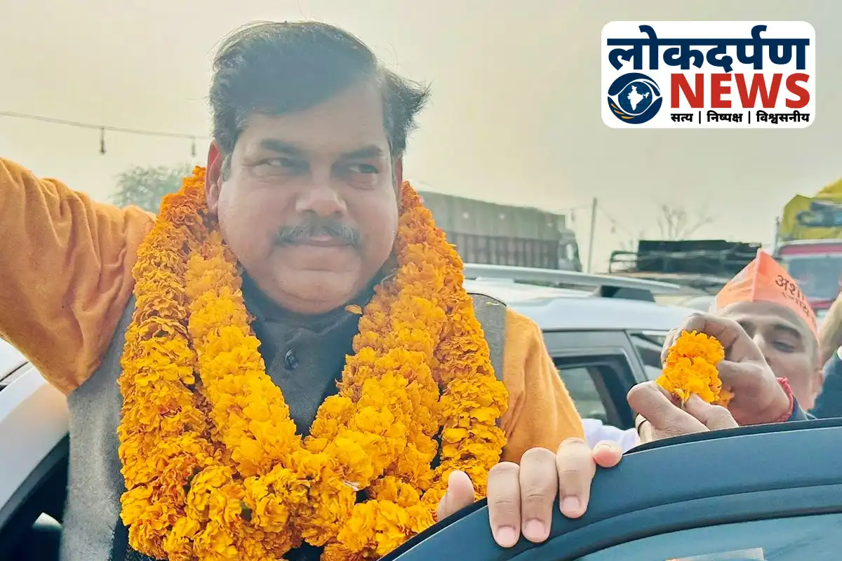 Mithilesh Tiwari addressing BJP supporters during a previous campaign | Bihar News