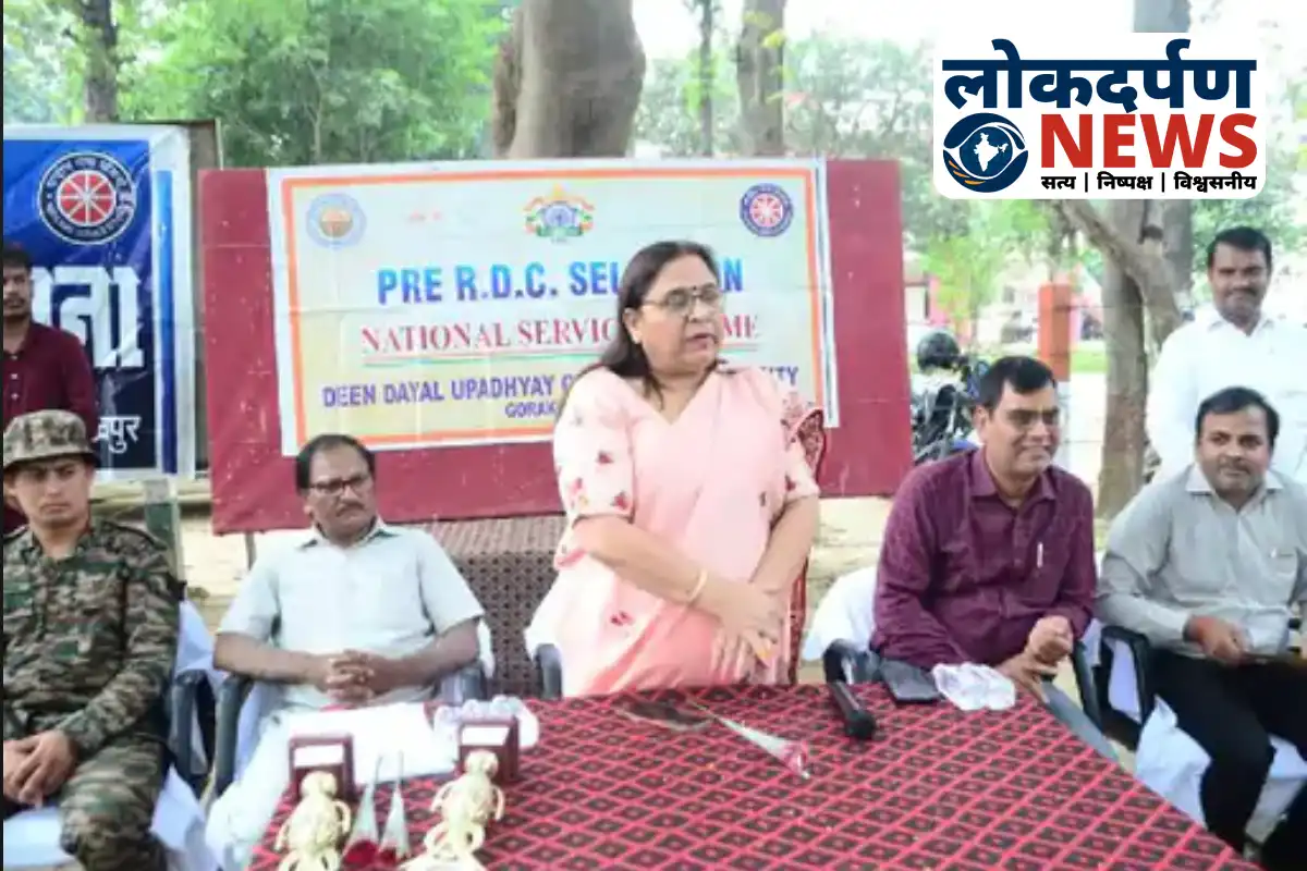 NSS Volunteers Selected from DDU University for State-Level PRD Camp Gwalior | Gorakhpur N