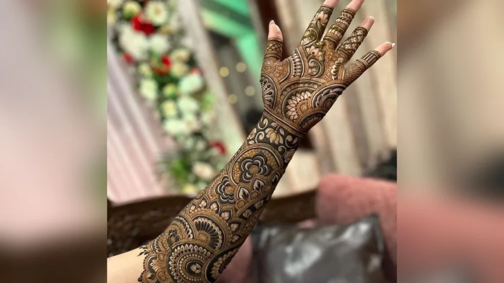 Latest Karwa Chauth Mehndi Design 2025 Full Hand Beautiful Mehndi for Karwa Chauth 2025