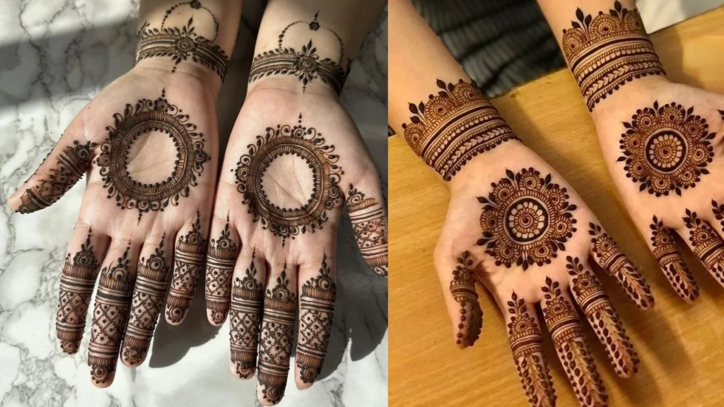 Simple Karwa Chauth Mehndi Design 2025 for Front Hand – Easy and Beautiful Mehndi for Karwa Chauth
