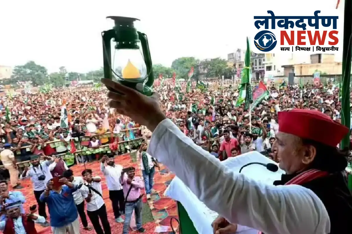 Akhilesh Yadav addressing election rally in Aurangabad Bihar | Bihar News