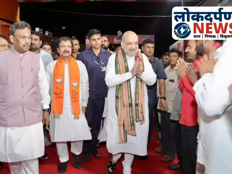 बेतिया में अमित शाह का तीखा प्रहार: बोले- NDA का बटन ऐसा दबाएं कि झटका इटली तक जाए, पाकिस्तान की गोली का जवाब बिहार के गोले से देंगे