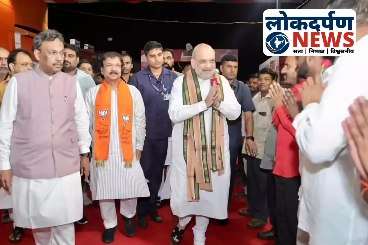 Amit Shah addressing rally in Bettiah during Bihar elections | Bihar News