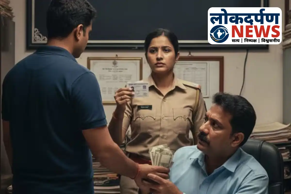 Anti-corruption team arrests clerk taking bribe from police sub-inspector in Kanpur | UP News