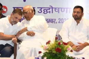 लखीसराय में कांग्रेस का शक्ति प्रदर्शन: अंबा प्रसाद और अमरेश अनीश का भव्य रोड शो, कहा- जनता बदलाव के मूड में है