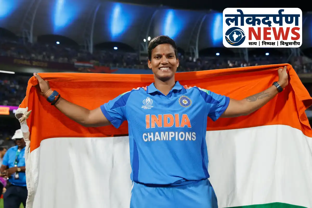 Deepti Sharma celebrates India’s first Women’s ODI World Cup win in Mumbai | UP News
