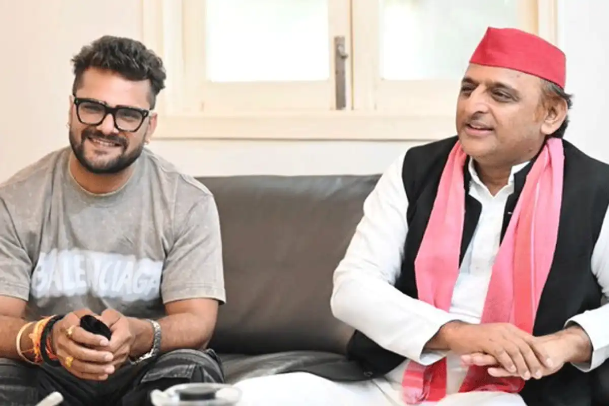 Khesari Lal Yadav criticizes Ravi Kishan during Chhapra rally with Akhilesh Yadav | Gorakhpur News