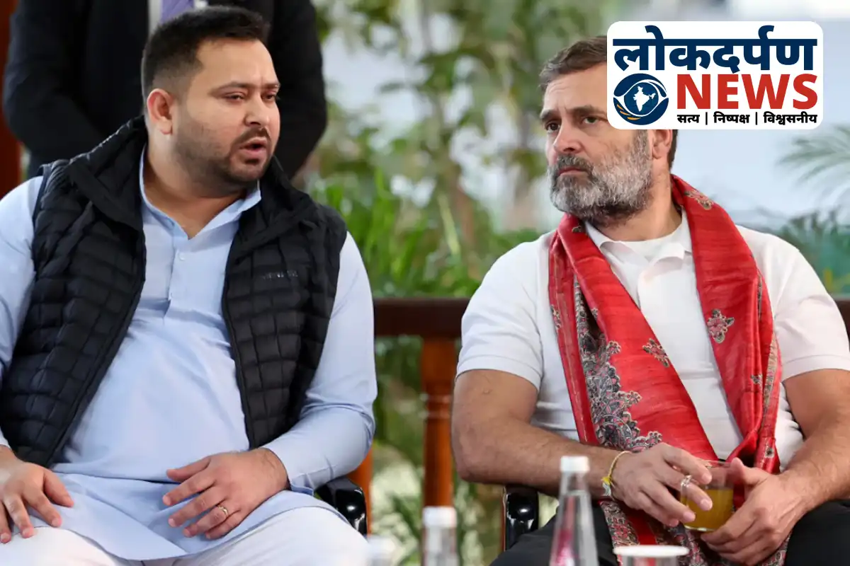 NCP Bihar President Rahat Kadri addressing media in Katihar supporting Tejashwi Yadav | Bihar News