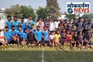 गोरखपुर में ग्रामीण हॉकी संघ की स्वर्ण जयंती पर रोमांचक मैच: एमएसआई इंटर कॉलेज ने मौलाना आज़ाद स्कूल को 3-2 से हराया