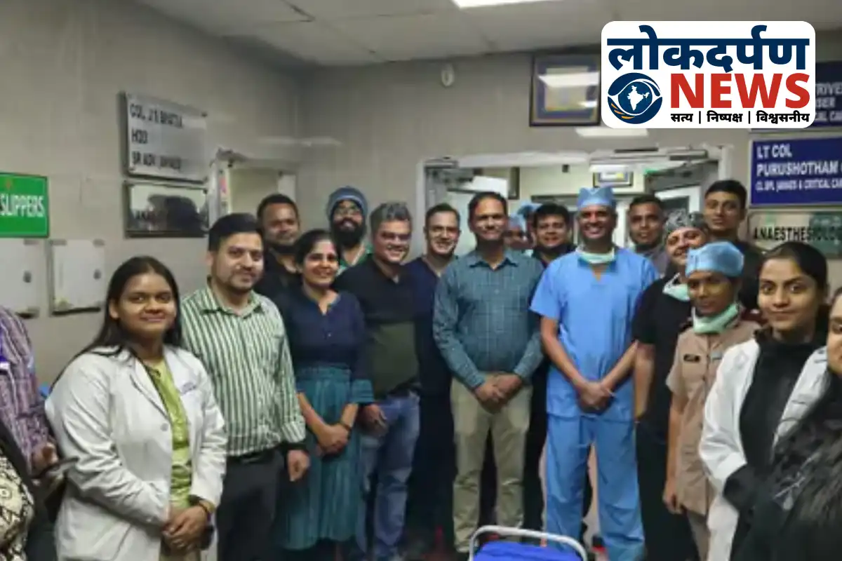 SGPGI Lucknow doctors save patient by transporting kidney from Command Hospital in 23 minutes