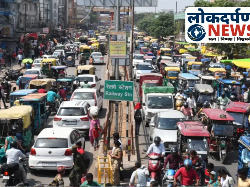 गोरखपुर में घंटों तक लगा भीषण जाम: नौसढ़ से ट्रांसपोर्ट नगर तक रेंगती रहीं गाड़ियां, लोग पैदल घर लौटे