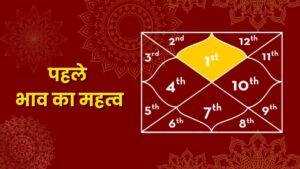 पहला भाव – महत्व (Importance of the First House in Astrology)