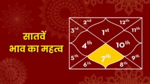 सातवें भाव का महत्व (Importance of the Seventh House in Astrology)