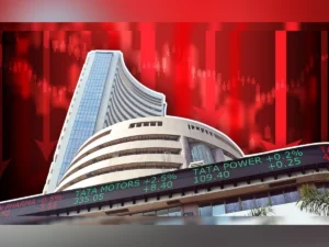 शेयर बाजार में बड़ी गिरावट: सेंसेक्स 1700+ अंक टूटा, निफ्टी 23,200 के नीचे, जानिए 5 बड़े कारण