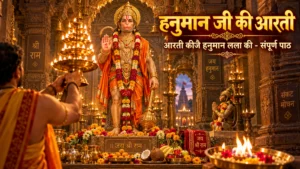 Hanuman Ji Ki Aarti Lyrics: आरती कीजै हनुमान लला की Lyrics in Hindi