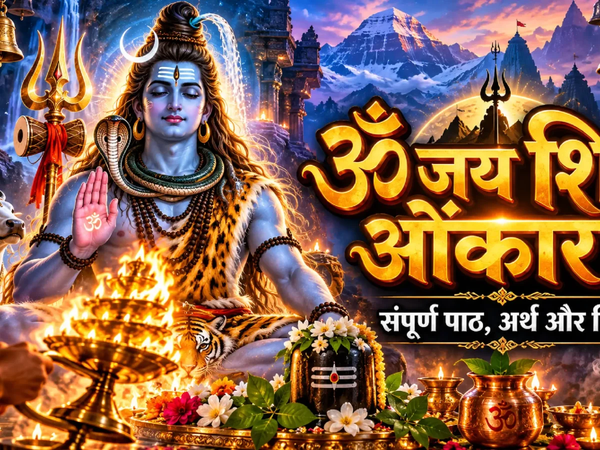 Shiv Aarti in Hindi: शिव आरती संपूर्ण हिंदी पाठ, अर्थ और विधि – हर हर महादेव